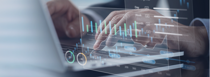 Analyzing data trends and metrics for smarter decision-making in real time.