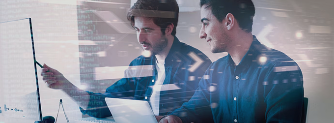 Sessione di programmazione a coppie in cui gli ingegneri del software eseguono il debug e perfezionano una nuova funzionalità.