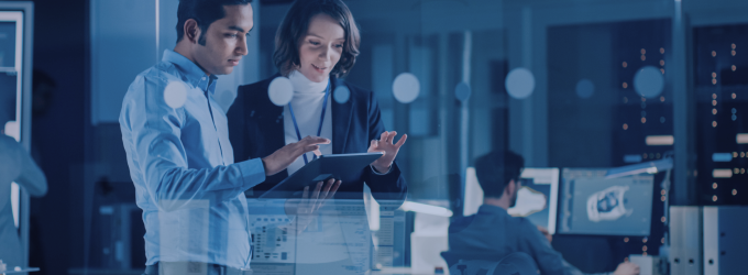 Technical team synchronizing diverse enterprise platforms, ensuring smooth system interoperability and data flow