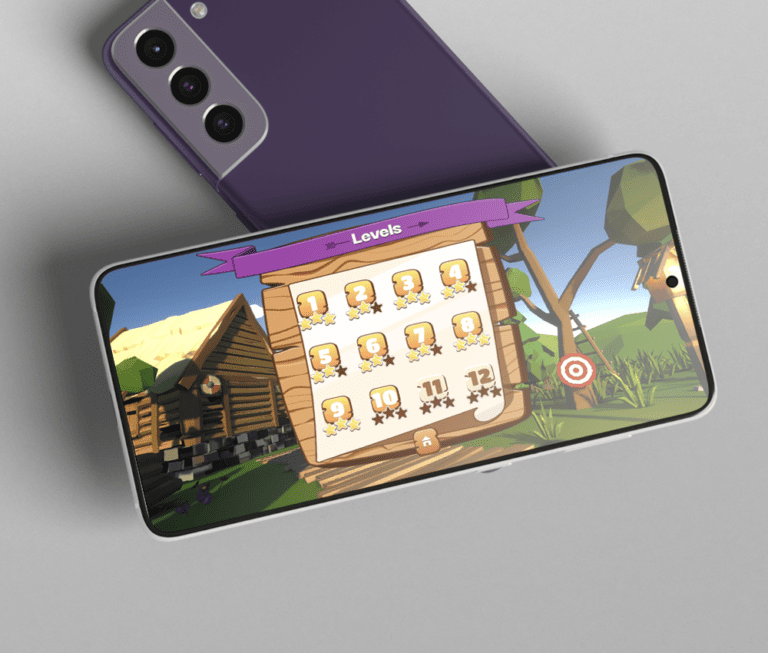 Casual mobile puzzle game