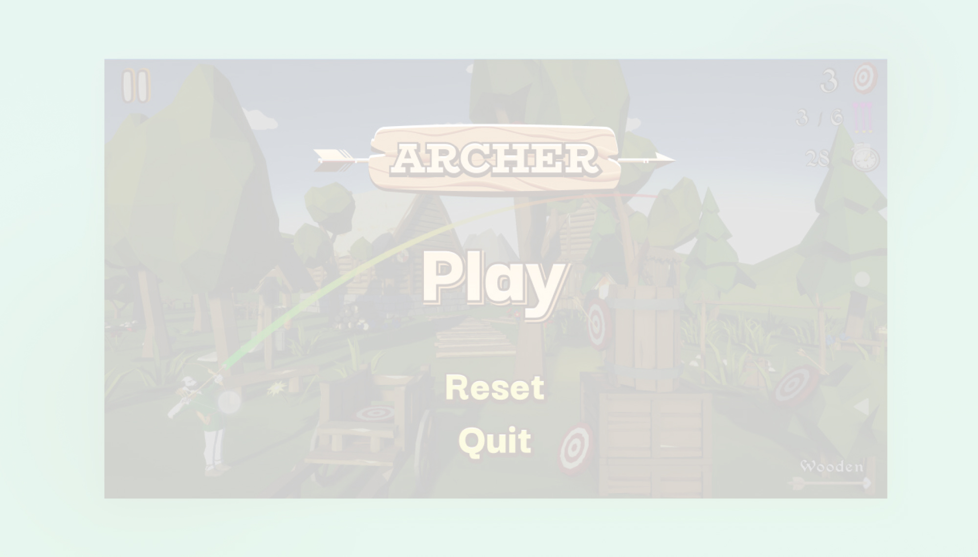 Mobile archery game development..
