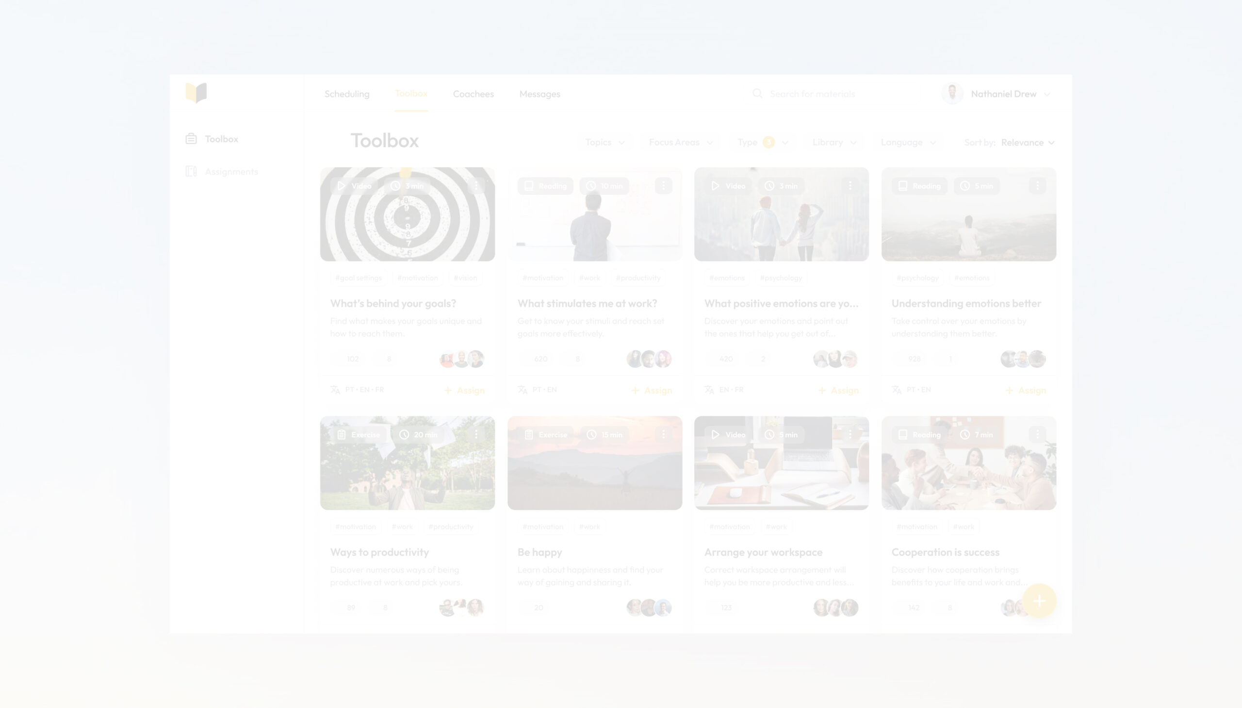 Digital educational platform..