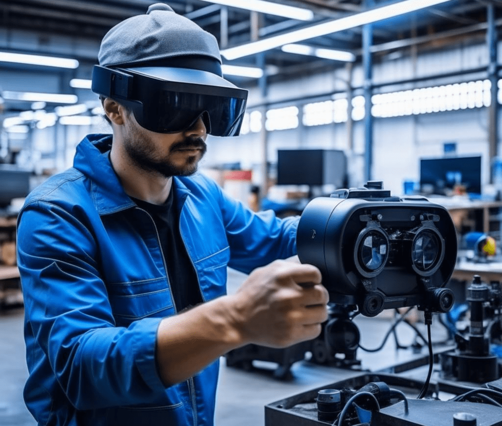 VR car manufacturing