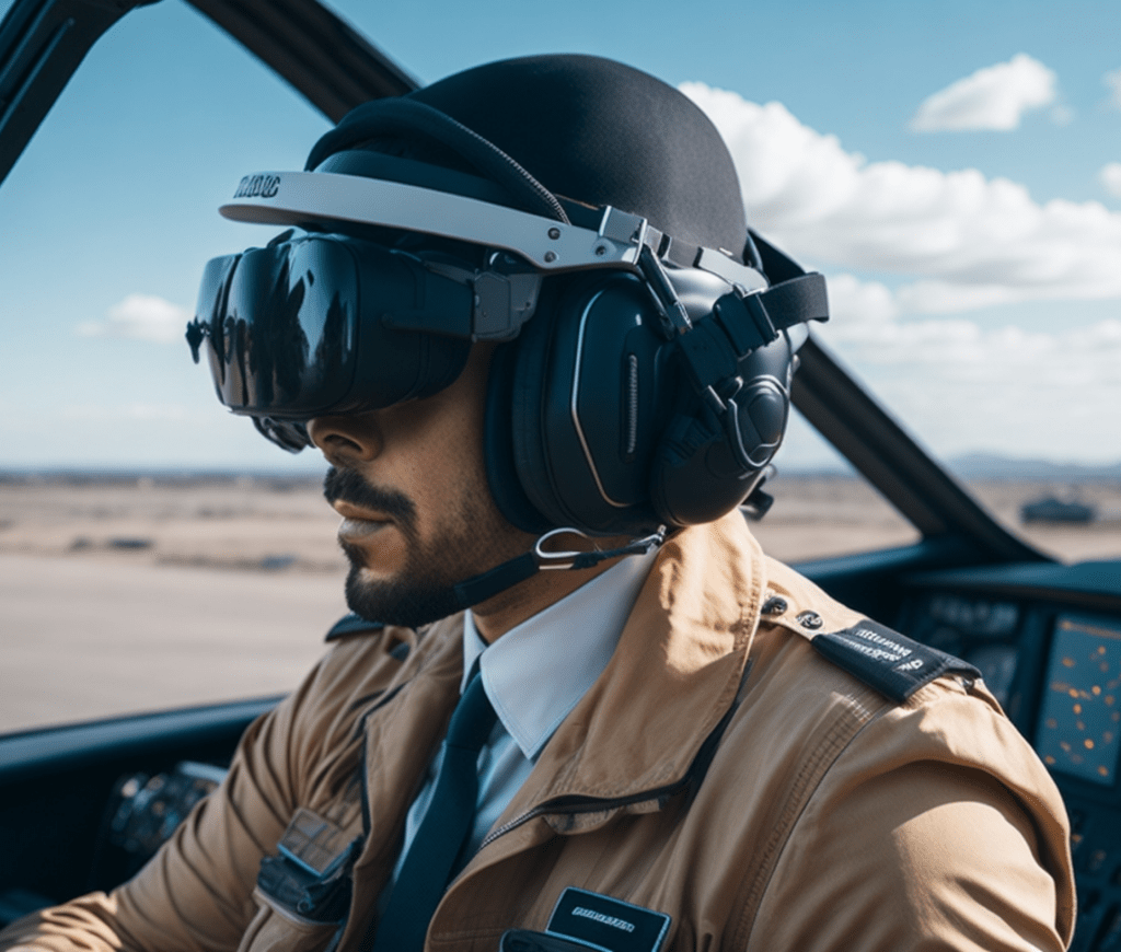 AR VR civil pilots
