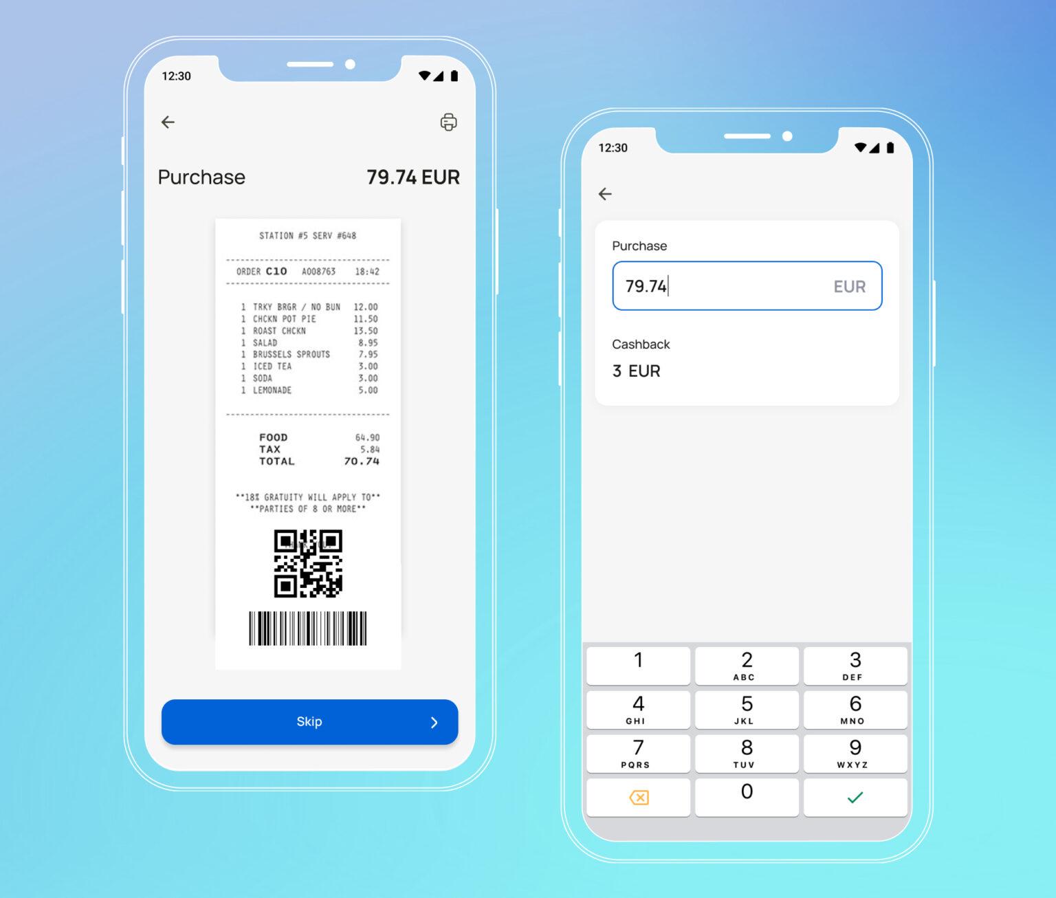 Android-based POS terminal app enhancing