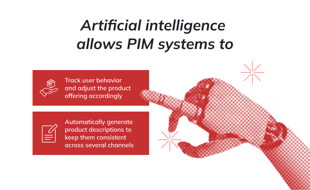 Procura crescente de IA nos sistemas PIM