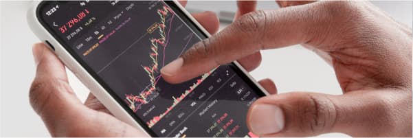 Applications mobiles de trading