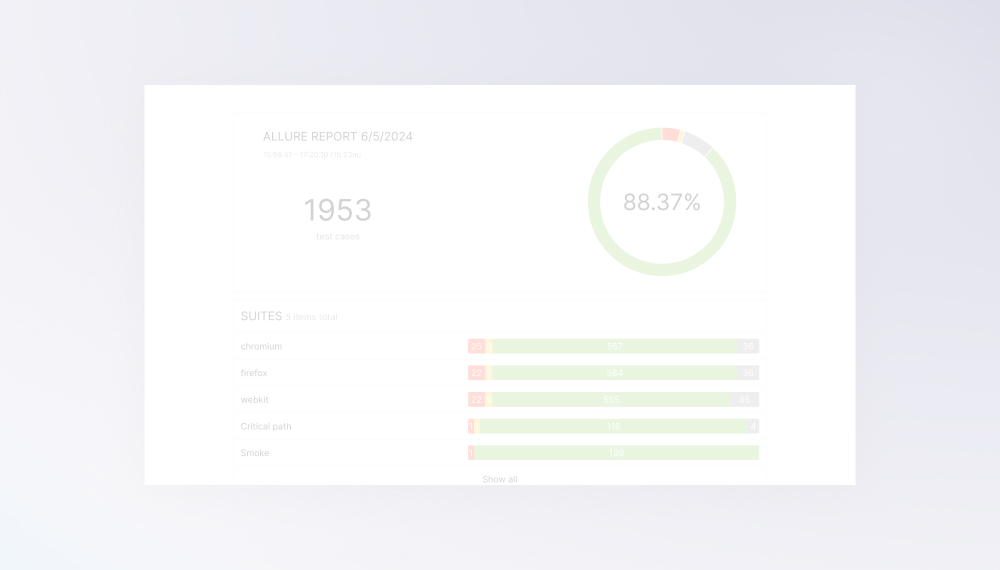 Web app test automation..