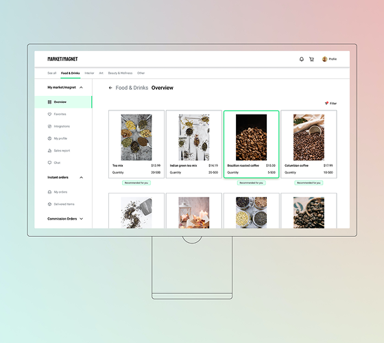 eCommerce marketplace