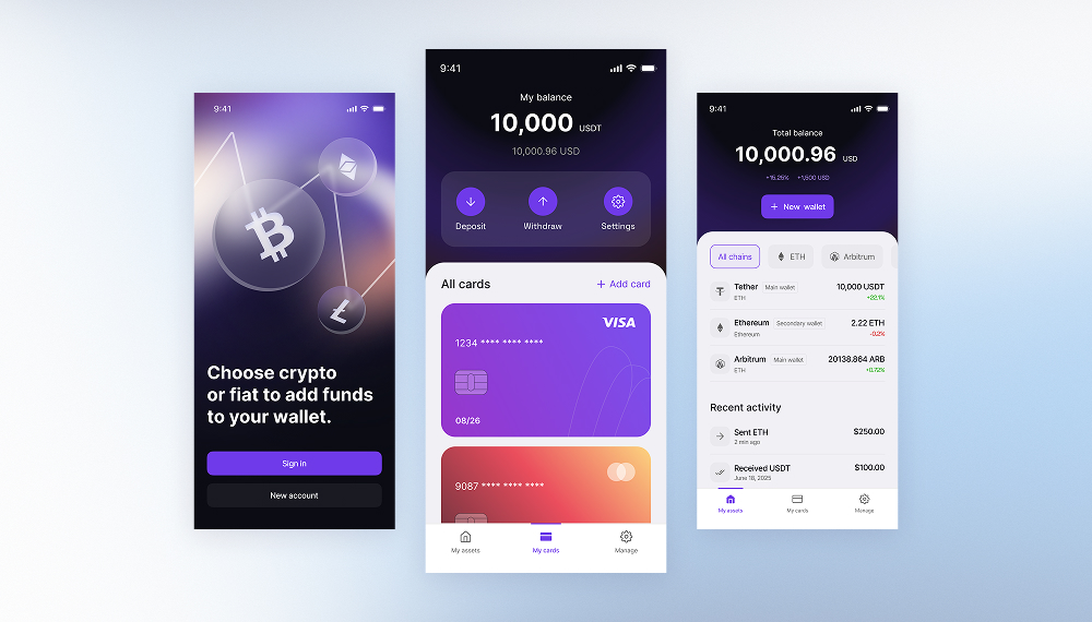 Building a decentralized banking platform.