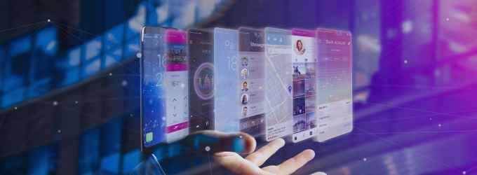 Android developers testing app performance across multiple devices and screen sizes