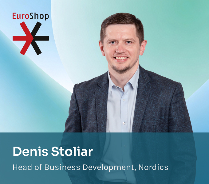 Denis Stoliar, hoofd bedrijfsontwikkeling, Scandinavië