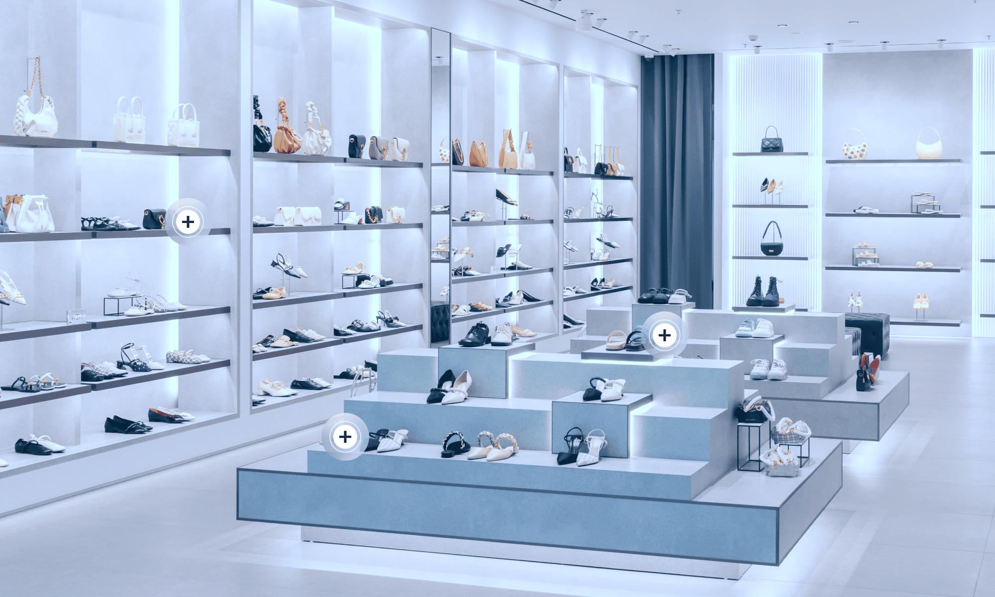 Interactive navigation and spatial exploration image