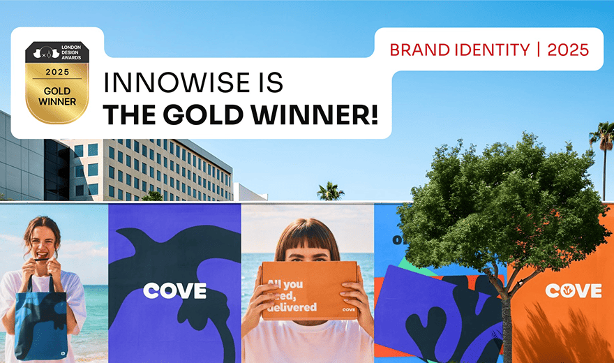 Gold-Auszeichnung für Innowise bei den London Design Awards