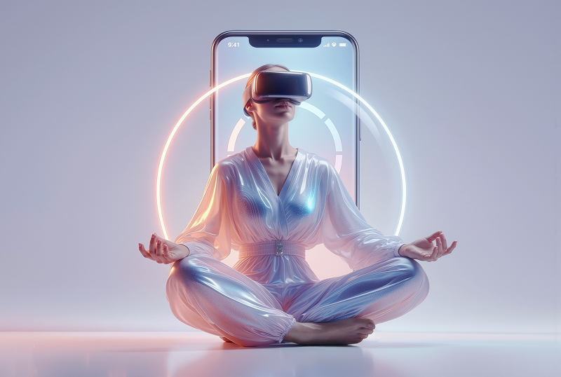 Pakiet aplikacji do medytacji na system iOS oraz gogle VR dla Grožio Planeta UAB