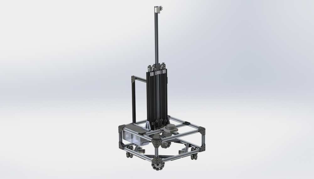An automated robot to water plants..