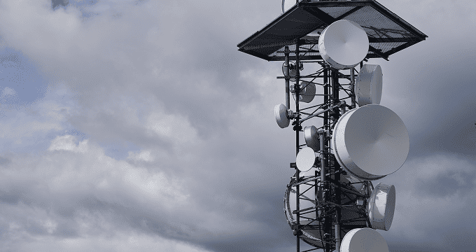 Telecom tower with smart sensors powers next-gen connectivity, enabling 5G and IoT networks