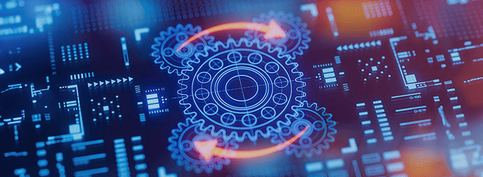 Continuous integration flow propagates update signals through interconnected system paths, triggering module reloads in real time.