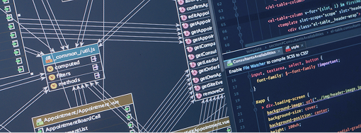 Mapping data relationships while coding a new feature in a modern IDE