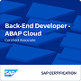 SAP Certified Associate - Back-End Developer - ABAP Cloud