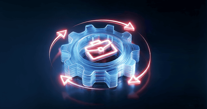 Automotive ERP operations and data flow.