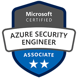 Microsoft Certified: Azure Security Engineer Associate.