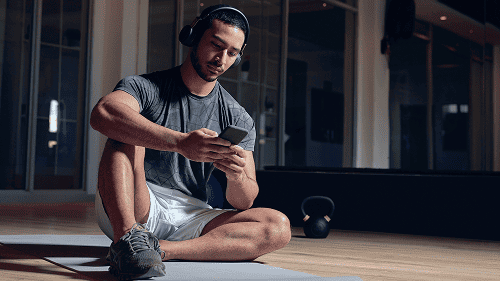 Context-specific music app tailored to activities like workouts, study, and gaming.