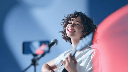 Direct-to-fan music app with artist profile, fan club, and exclusive releases.